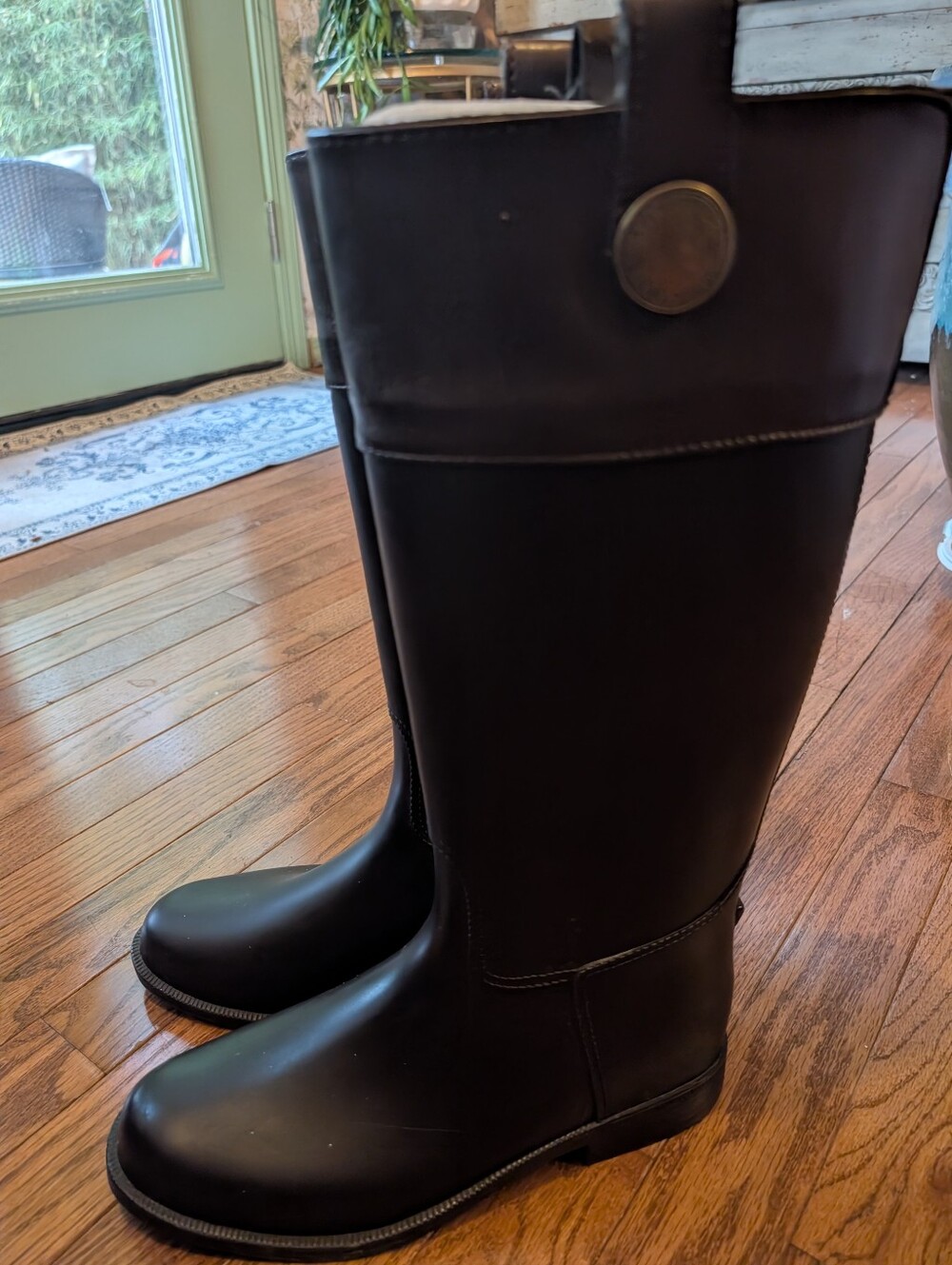 Banana Republic Brown Tall Riding Style Boots Equestrian Size 9